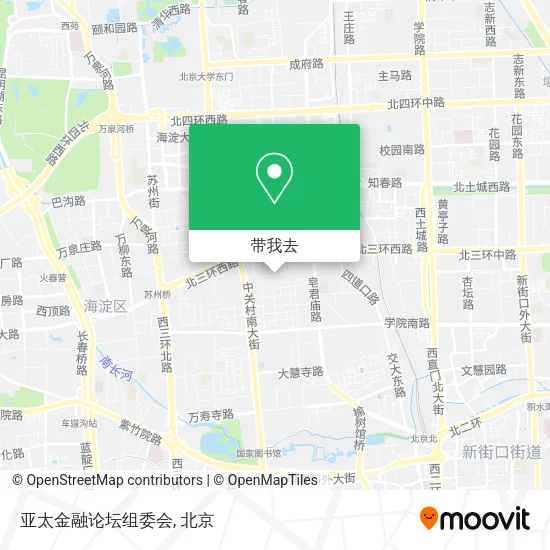 亚太金融论坛组委会地图