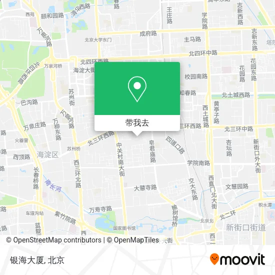 银海大厦地图