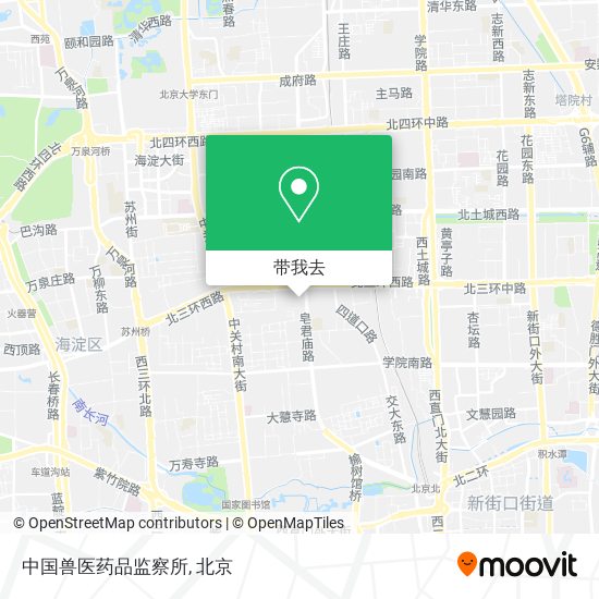 中国兽医药品监察所地图
