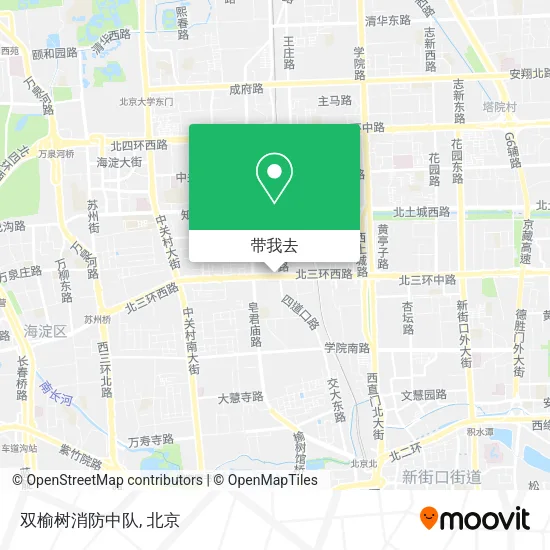 双榆树消防中队地图