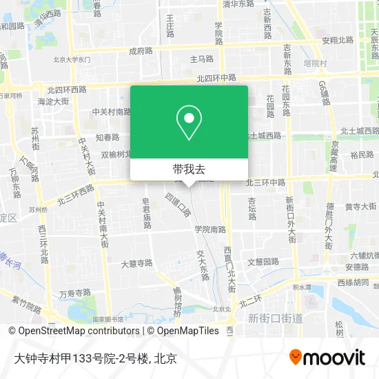 大钟寺村甲133号院-2号楼地图
