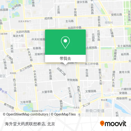 海升堂大药房联想桥店地图
