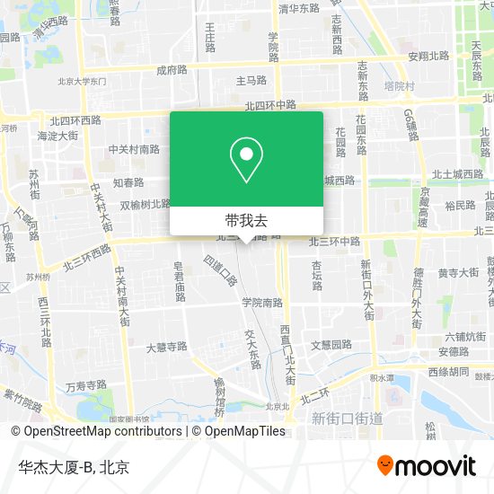 华杰大厦-B地图