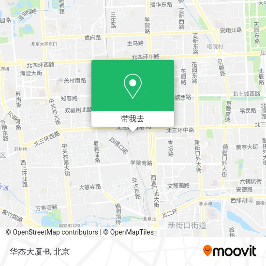 华杰大厦-B地图