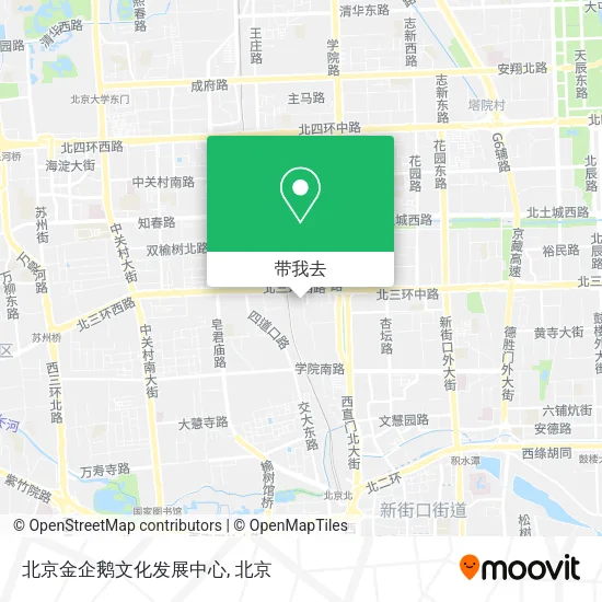北京金企鹅文化发展中心地图