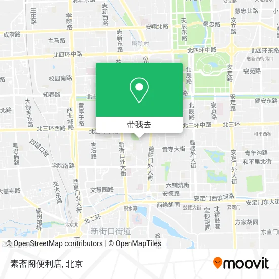素斋阁便利店地图