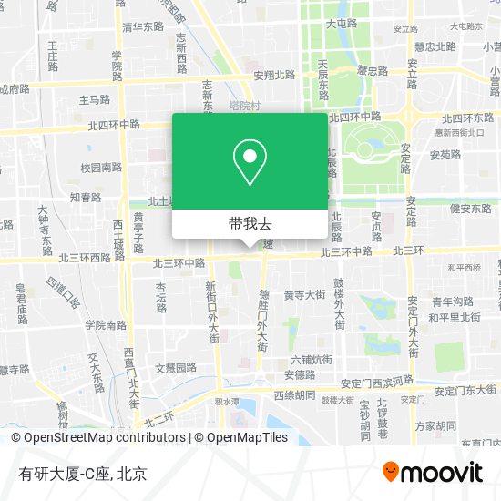 有研大厦-C座地图