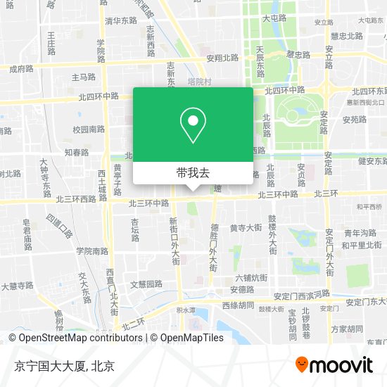 京宁国大大厦地图
