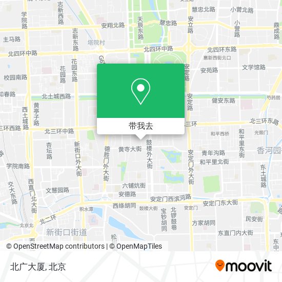 北广大厦地图