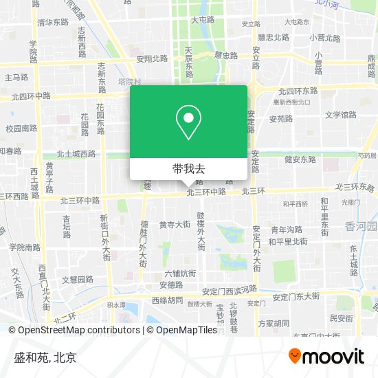 盛和苑地图