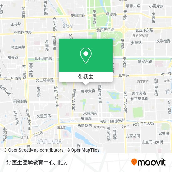 好医生医学教育中心地图