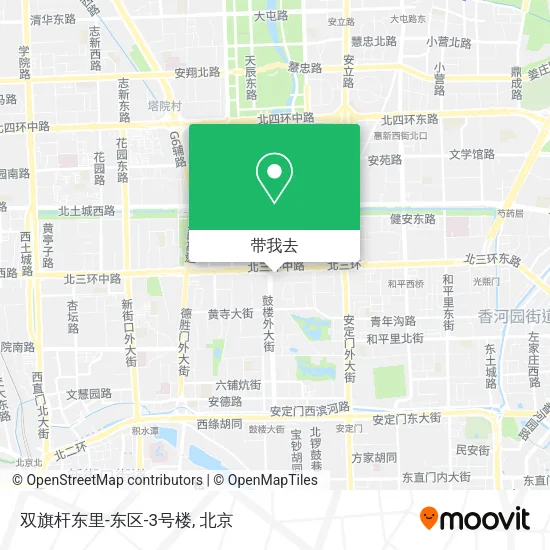 双旗杆东里-东区-3号楼地图