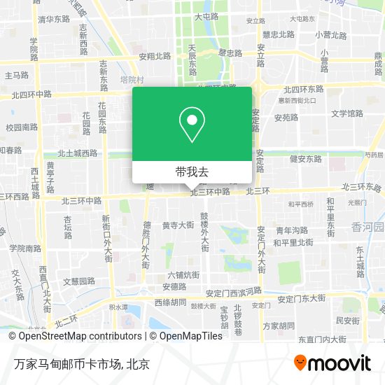万家马甸邮币卡市场地图
