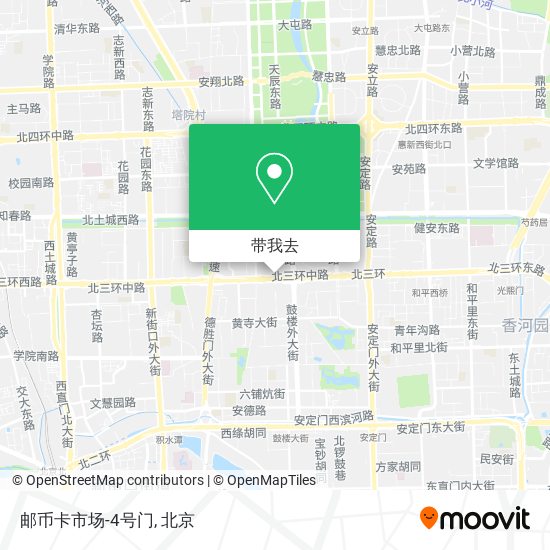 邮币卡市场-4号门地图