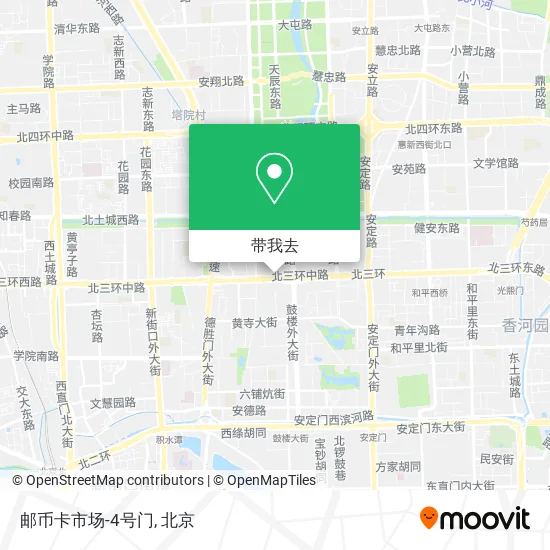 邮币卡市场-4号门地图