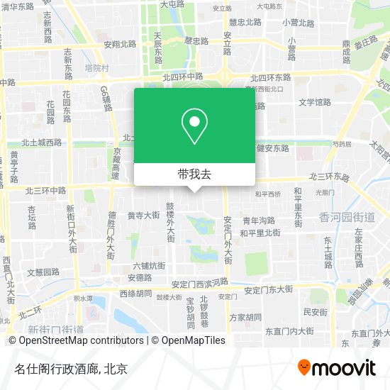 名仕阁行政酒廊地图