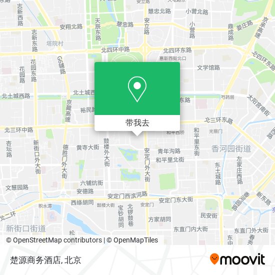 楚源商务酒店地图