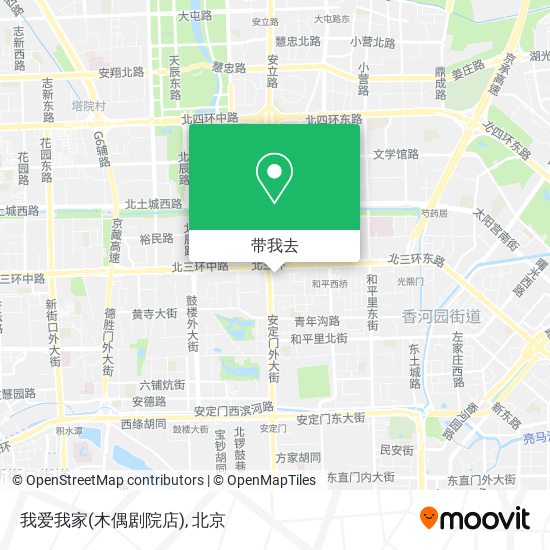 我爱我家(木偶剧院店)地图