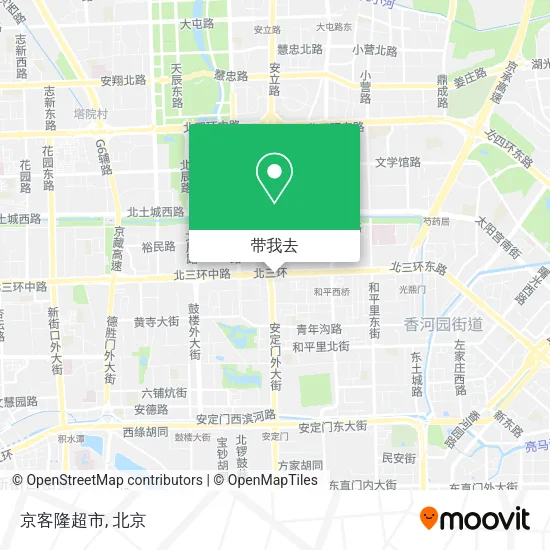 京客隆超市地图