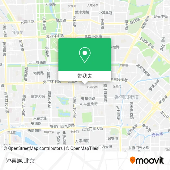鸿喜族地图