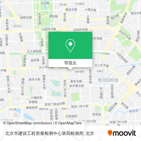 北京市建设工程质量检测中心第四检测所地图