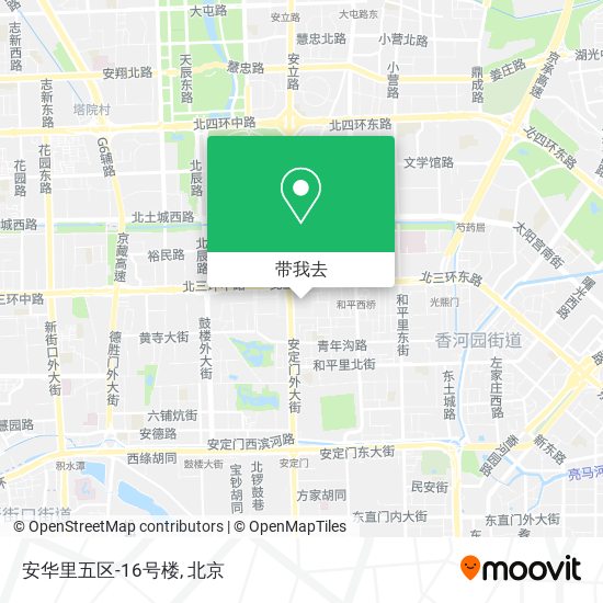 安华里五区-16号楼地图