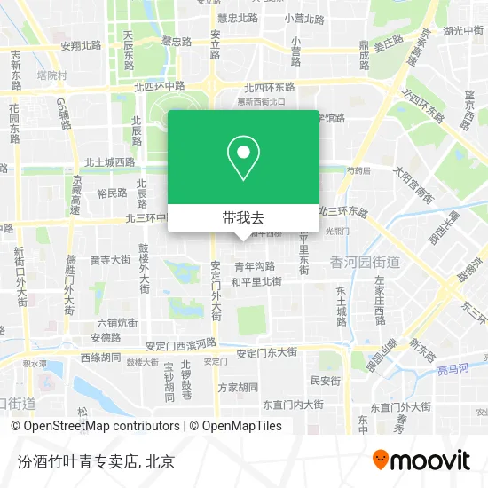 汾酒竹叶青专卖店地图