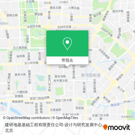 建研地基基础工程有限责任公司-设计与研究发展中心地图