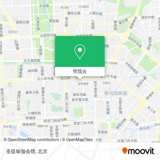 圣提瑜伽会馆地图