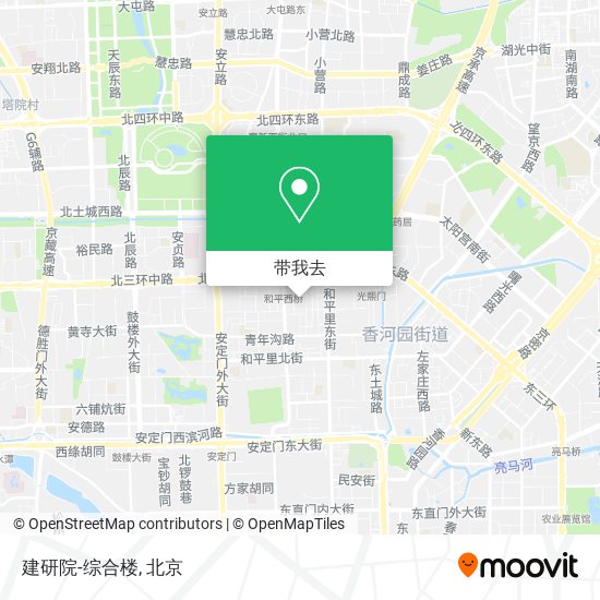 建研院-综合楼地图
