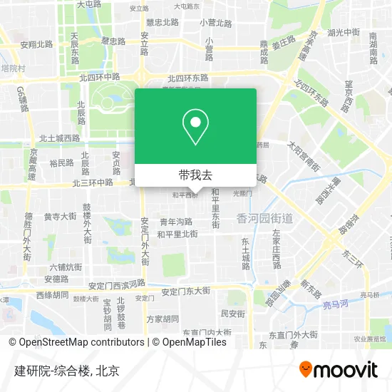建研院-综合楼地图