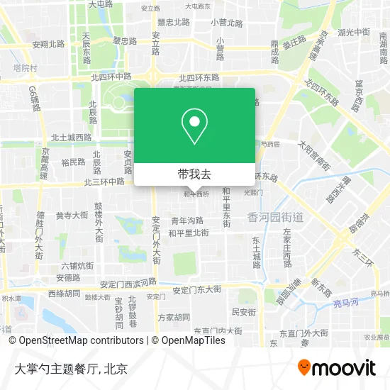 大掌勺主题餐厅地图