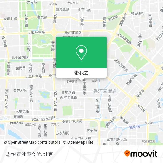 恩怡康健康会所地图