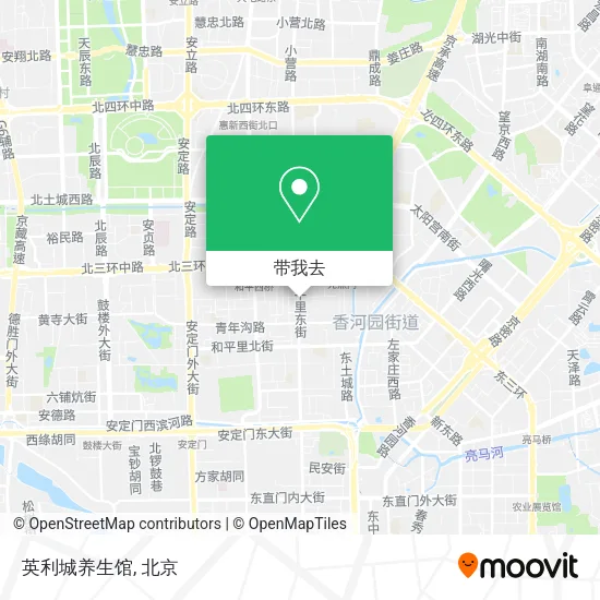 英利城养生馆地图