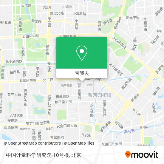 中国计量科学研究院-10号楼地图