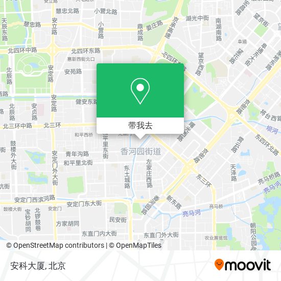 安科大厦地图