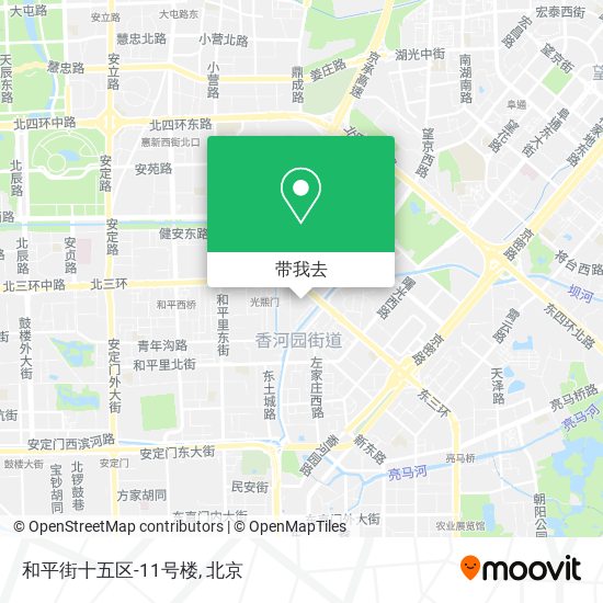 和平街十五区-11号楼地图