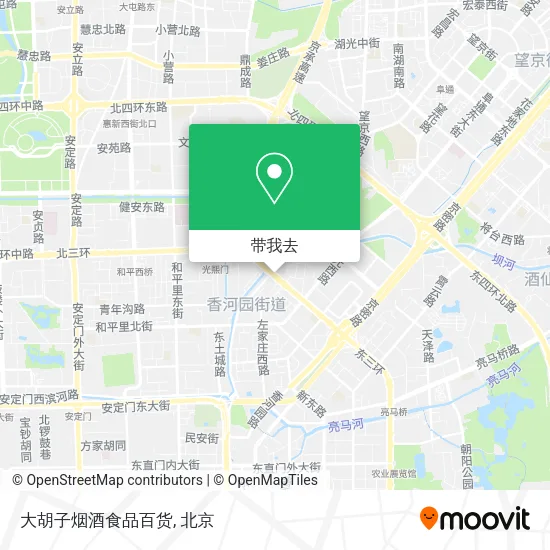 大胡子烟酒食品百货地图