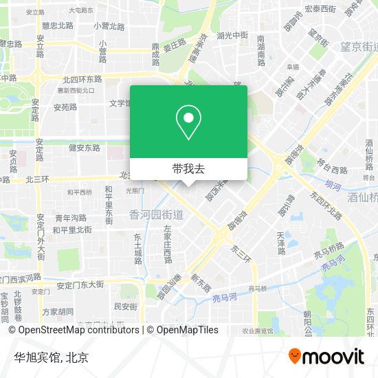 华旭宾馆地图