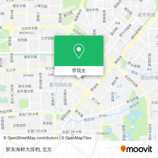 胶东海鲜大排档地图