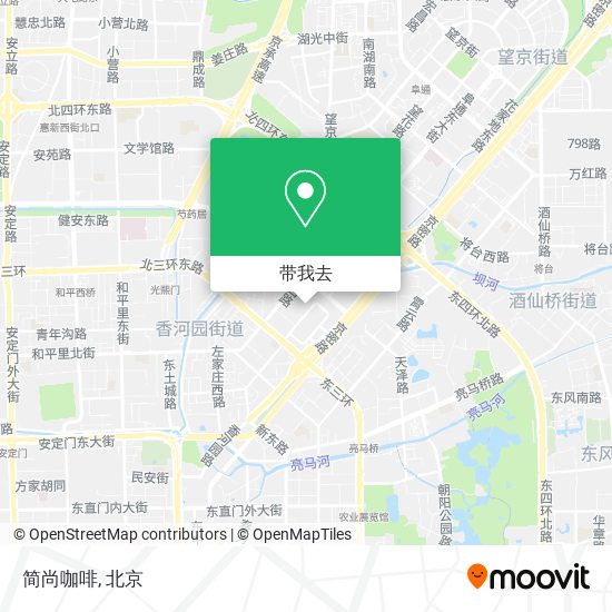 简尚咖啡地图