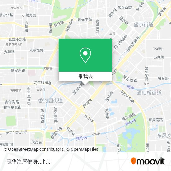 茂华海屋健身地图