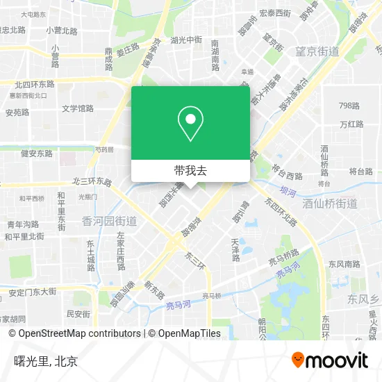 曙光里地图