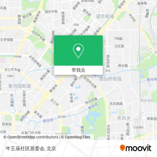 牛王庙社区居委会地图