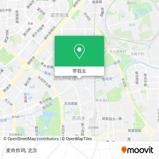 麦肯炸鸡地图