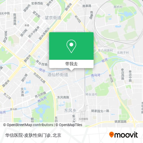 华信医院-皮肤性病门诊地图