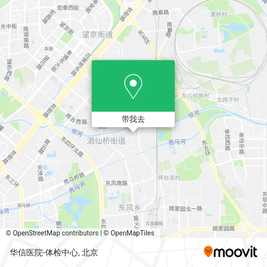 华信医院-体检中心地图
