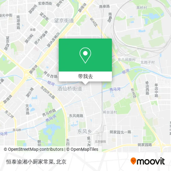 恒泰渝湘小厨家常菜地图