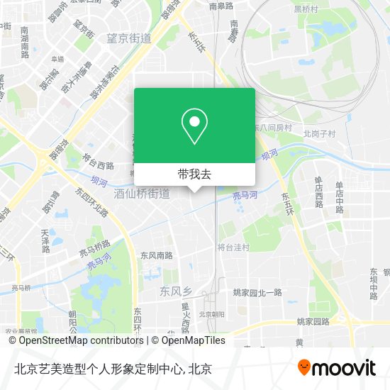 北京艺美造型个人形象定制中心地图