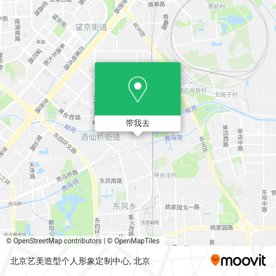 北京艺美造型个人形象定制中心地图
